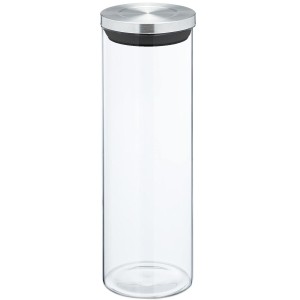 Boîte Alexandra House Living 82481 Transparent Acier inoxydable Verre 1,65 L