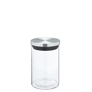 Boîte Alexandra House Living 82484 Transparent Acier inoxydable Verre 700 ml