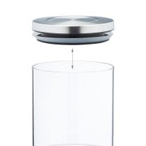 Tin Alexandra House Living 82484 Transparent Stainless steel Crystal 700 ml