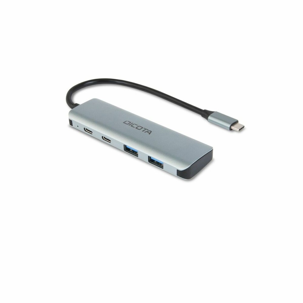 Hub USB Dicota D32061 Silberfarben