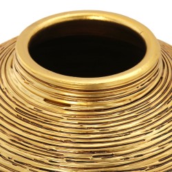 Vase Alexandra House Living Gold aus Keramik 29 x 28 x 28 cm