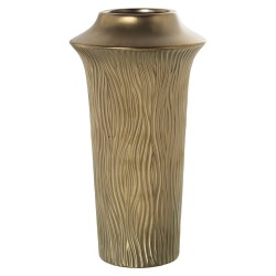 Vase Alexandra House Living Gold aus Keramik 15 x 16 x 29 cm