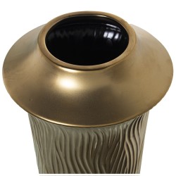 Vase Alexandra House Living Gold aus Keramik 15 x 16 x 29 cm