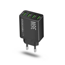 Wall Charger Esperanza EZC107K Black