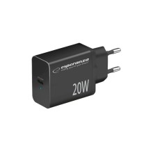 Wall Charger Esperanza EZC104K Black