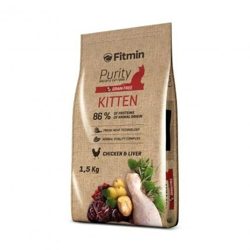 Aliments pour chat Fitmin Purity Kitten 1,5 Kg