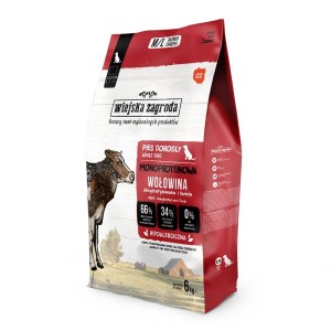 Nourriture WIEJSKA ZAGRODA Monoprotein Beef Veau 6 Kg