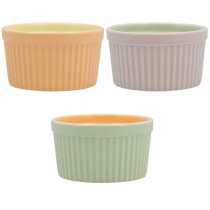 Ramekin Quid Vitamina Bicoloured Ceramic 10,5 x 10,5 x 5,9 cm (6 Units)