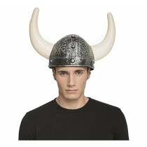 Wikinger-Helm Grau 60 cm Erwachsene