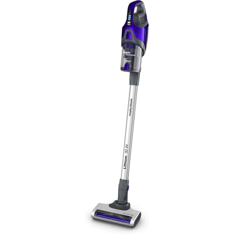 Cordless Stick Vacuum Cleaner Morphy Richards SuperVac Sleek Pro Blue Black 22 W