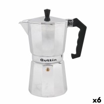 Italian Coffee Pot Quttin 9 Cups (6 Units)