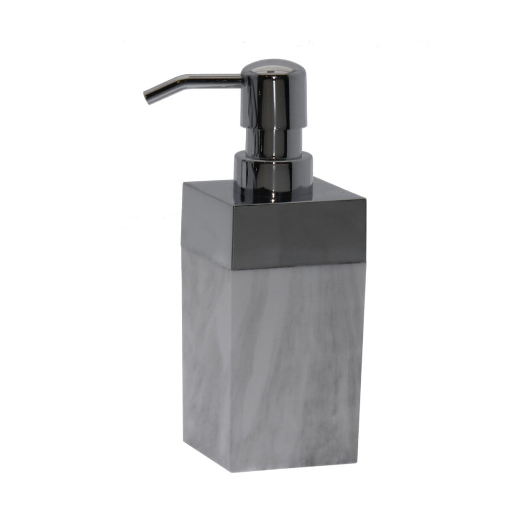 Distributeur de Savon Alexandra House Living 87300 Gris Acrylique Plastique Mélamine 6 x 17 x 6 cm