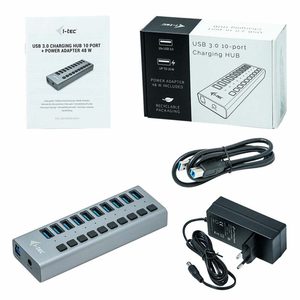 Hub USB i-Tec U3CHARGEHUB10       