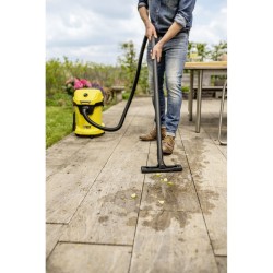 Aspirateur sans fil Kärcher 1.628-551.0 Jaune Noir 225 W