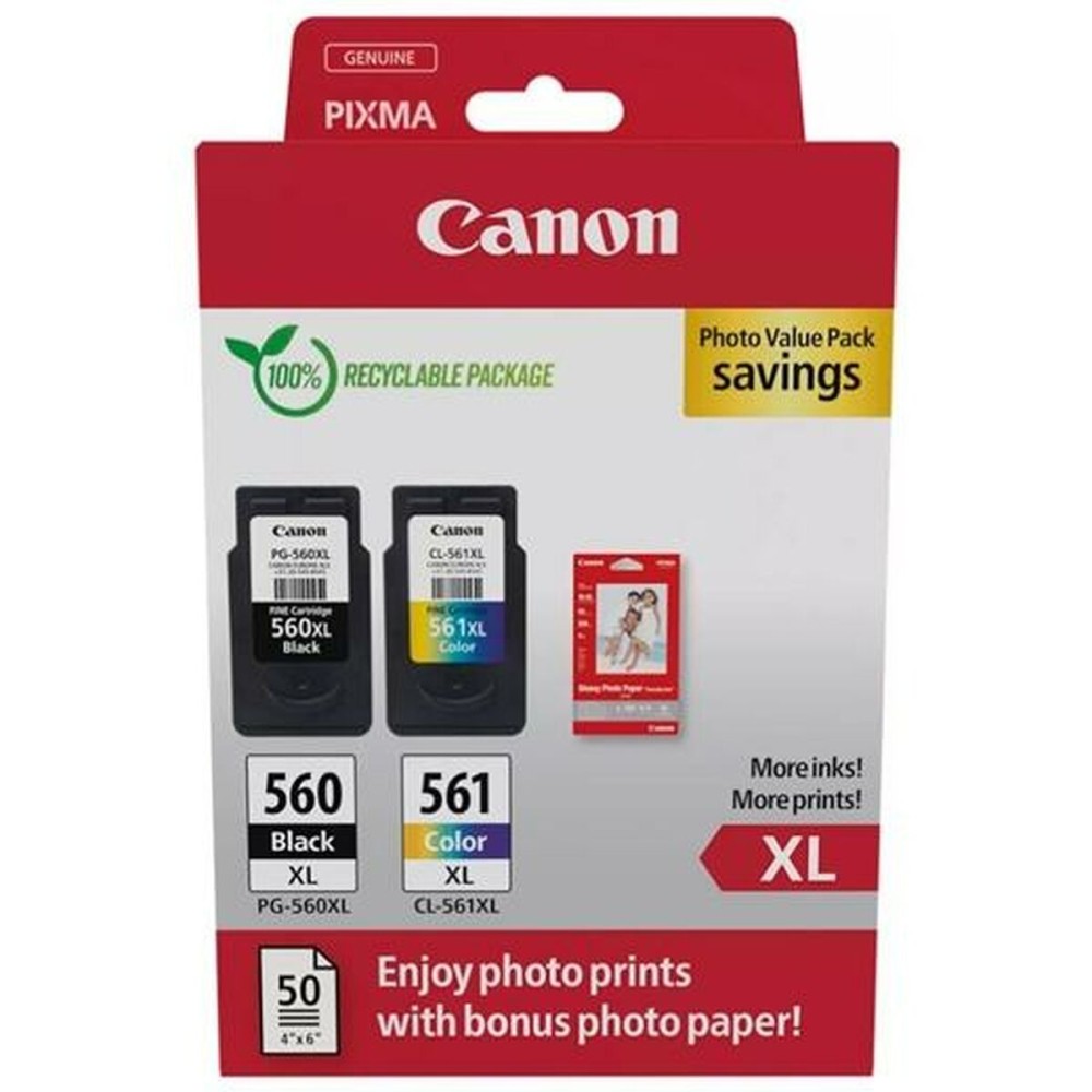 Original Ink Cartridge Canon 3712C008 Multicolour