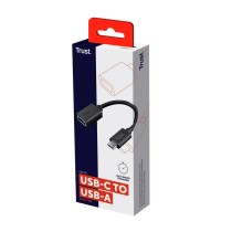 USB to USB-C Adapter Trust 20967 Black