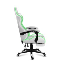 Chaise de jeu Huzaro FORCE 4.7 RGB Blanc