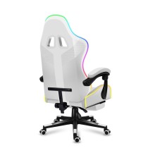 Chaise de jeu Huzaro FORCE 4.7 RGB Blanc