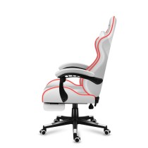 Chaise de jeu Huzaro FORCE 4.7 RGB Blanc