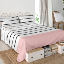 Top sheet HappyFriday Blanc Blush Multicolour 260 x 270 cm