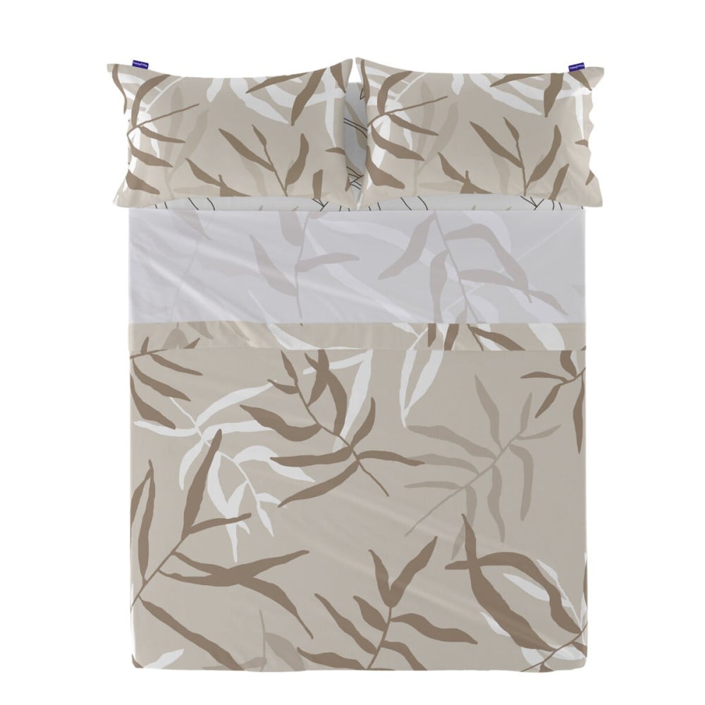 Top sheet HappyFriday Blanc Maple Multicolour 210 x 270 cm