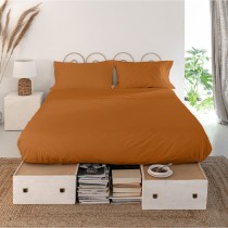 Top sheet HappyFriday Basic Terracotta 240 x 270 cm