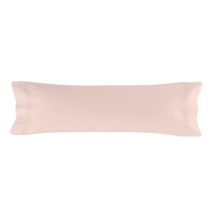 Taie d'oreiller HappyFriday BASIC Rose clair 45 x 125 cm