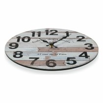 Wall Clock Versa Wood (4 x 30 x 30 cm)