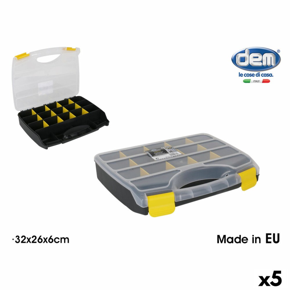 Box with compartments Dem Brico 32 x 26 x 6 cm