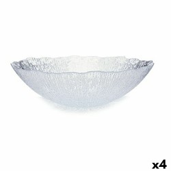 Bol Rio Transparent Verre 30,5 x 8,6 x 30,5 cm (4 Unités)