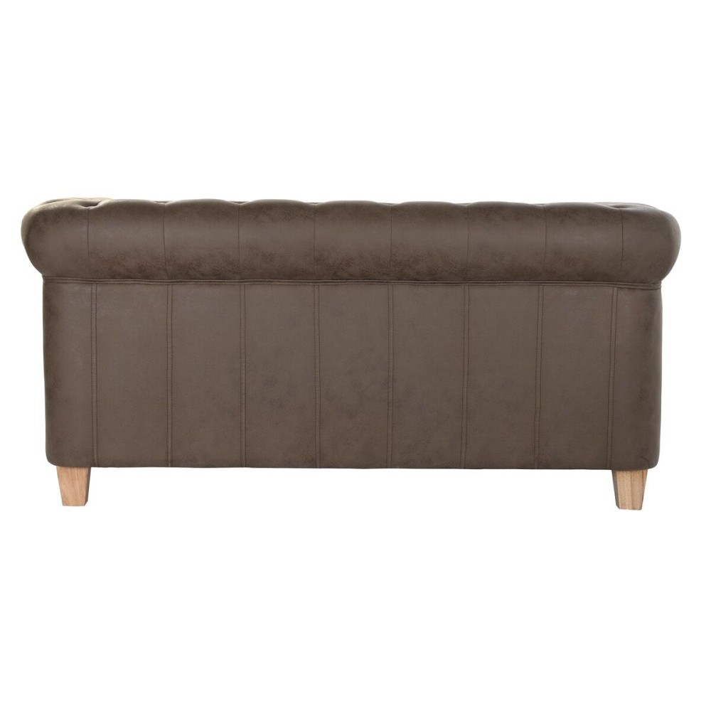 Sofa DKD Home Decor 151 x 82 x 70 cm Natural Wood Brown Vintage