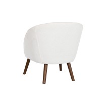 Siège DKD Home Decor Blanc Marron 74 x 69 x 79 cm 76 x 69 x 73 cm