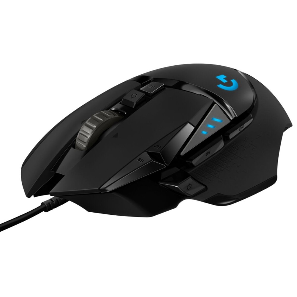 Gaming Maus Logitech G502 Hero Schwarz