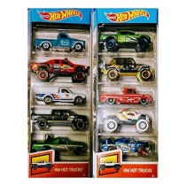 Set mit 5 Autos Hot Wheels 1806