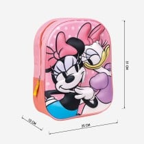 School Bag Minnie Mouse Pink 25 x 31 x 10 cm