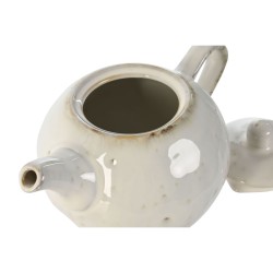 Teapot Home ESPRIT White Stoneware 850 ml