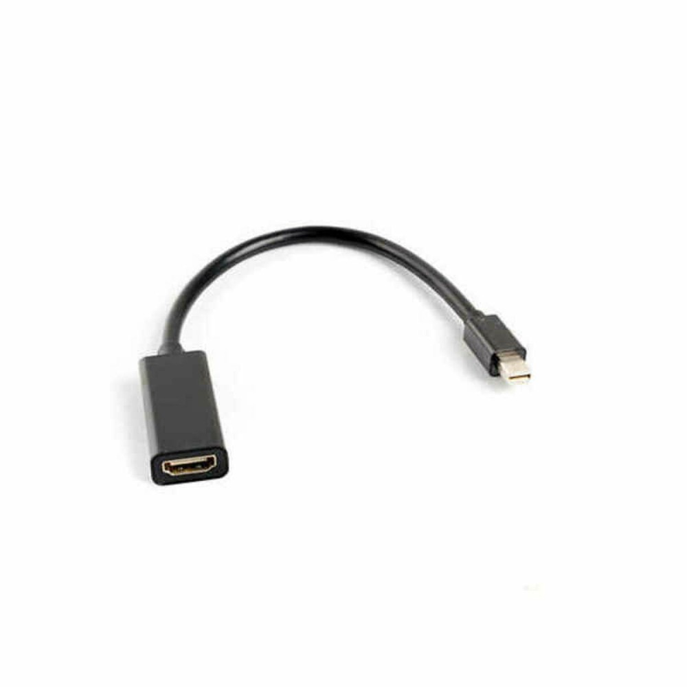 Adaptateur Mini DisplayPort vers HDMI Lanberg AD-0005-BK Noir 20 cm