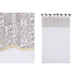 Curtains Home ESPRIT White Brown 140 x 260 x 260 cm