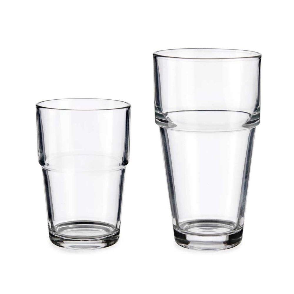 Gläserset Vivalto S12176/BHA Durchsichtig Glas 260 ml 370 ml (4 Stück)