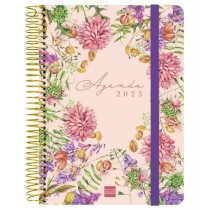 Diary Finocam CLOE A5 15,5 x 21,2 cm 2025 Floral