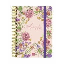 Diary Finocam CLOE A5 15,5 x 21,2 cm 2025 Floral