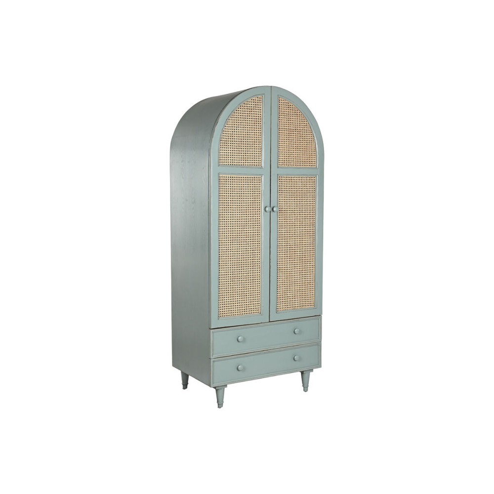 Cupboard Home ESPRIT Green Natural 85 x 56 x 200 cm