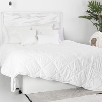 Remplissage de couette HappyFriday Basic Blanc 120 + 250 g/m² 240 x 220 cm (2 Pièces)