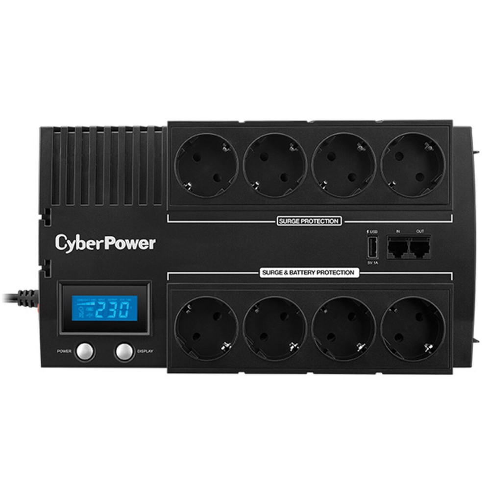 Uninterruptible Power Supply System Interactive UPS Cyberpower BR1200ELCD 1200 VA