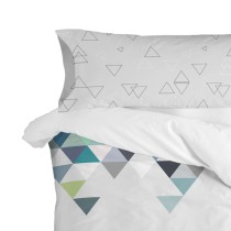 Pillowcase HappyFriday Blanc Valley Multicolour 45 x 155 cm