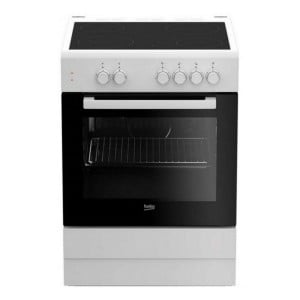 Combined Oven and Glass-Ceramic Hob BEKO FSS67000GW 71 L 60 cm White