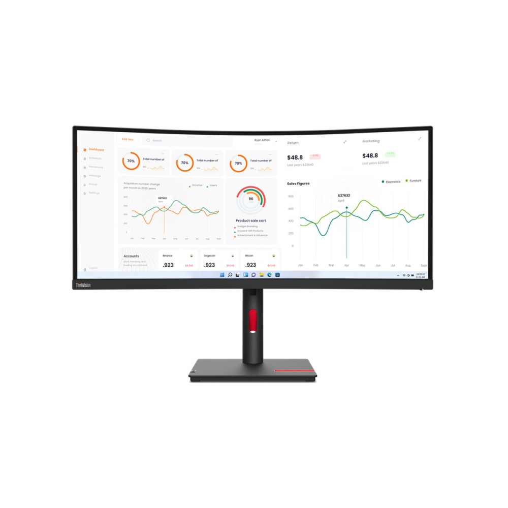 Écran Lenovo ThinkVision T34W-30 34" Wide Quad HD