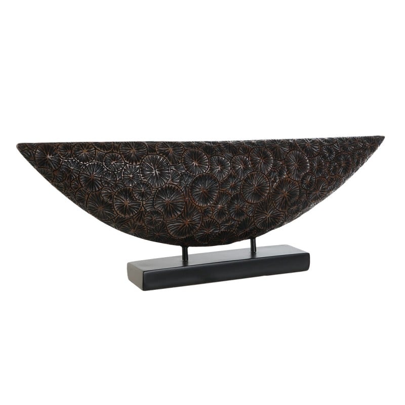 Figurine Décorative Home ESPRIT Marron Noir Colonial 66 x 8 x 23 cm