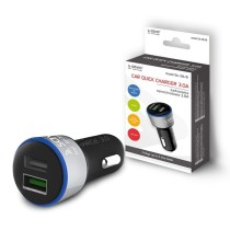 Chargeur de voiture Savio SA-06/B Noir