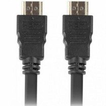 Câble HDMI Lanberg CA-HDMI-11CC-0050-BK Noir 5 m 4K Ultra HD Prise Mâle/Prise Mâle